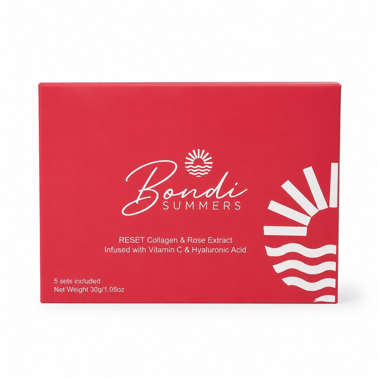 RESET Collagen ‘Rose Extract’ - 5 Sets Included